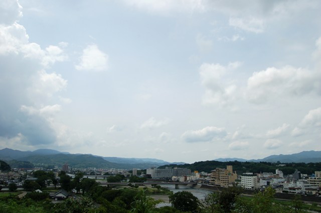 人吉城からの眺望.JPG
